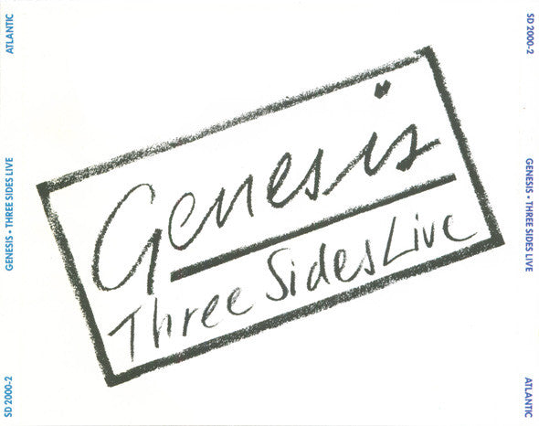 Genesis - Three Sides Live (2xCD) | Near Mint- (NM-) Near Mint- (NM-)-