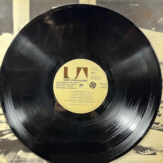 Welcome To The Canteen (VINYL) | Near Mint- (NM-) Near Mint- (NM-)-