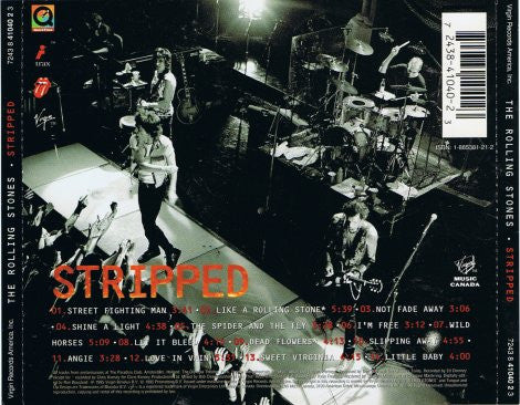 The Rolling Stones - Stripped (CD) | Near Mint (NM) Near Mint (NM)-