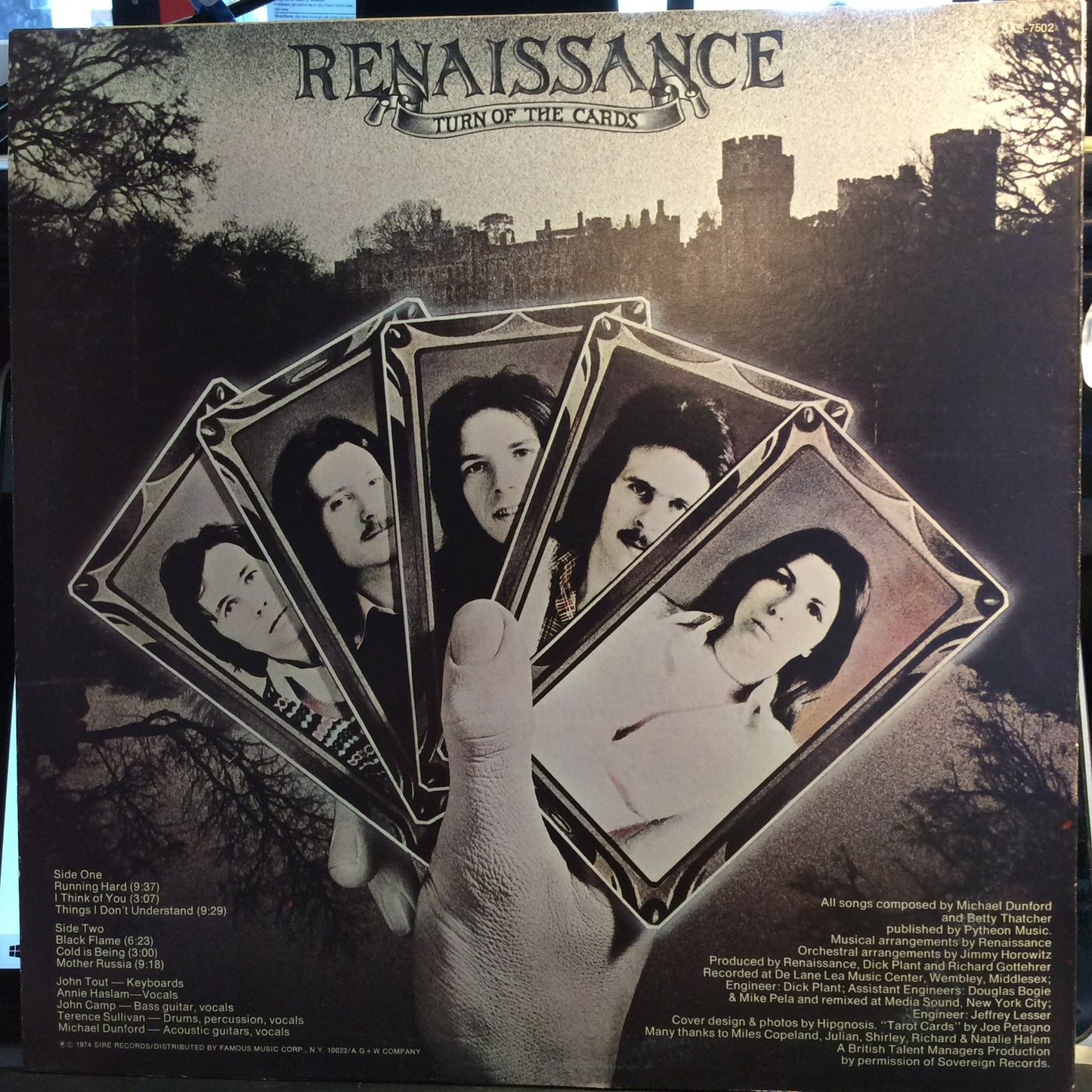 Renaissance (4) - Turn Of The Cards (VINYL) | Near Mint- (NM-) Near Mint (NM)-