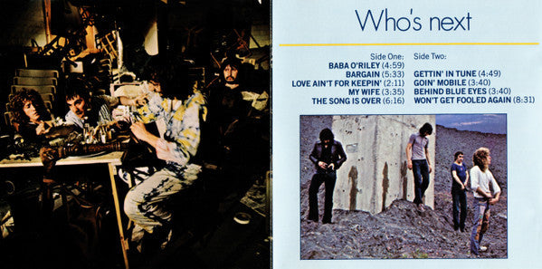 The Who - Who's Next (CD) | Near Mint- (NM-) Near Mint- (NM-)-