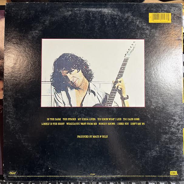 Billy Squier - Don't Say No (VINYL) | Near Mint- (NM-) Very Good Plus (VG+)-