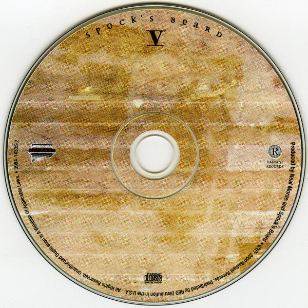Spock's Beard - V (CD) | Near Mint- (NM-) Near Mint- (NM-)-