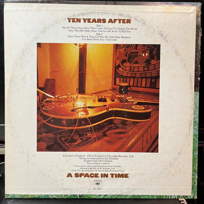 Ten Years After - A Space In Time (VINYL LP COLUMBIA KC 30801 1971) | USED Near Mint- (NM-) Very Good Plus (VG+)--