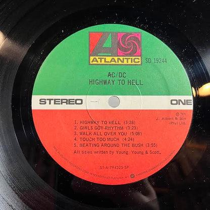 AC/DC - Highway To Hell (VINYL) | Near Mint- (NM-) Excellent (EX)-