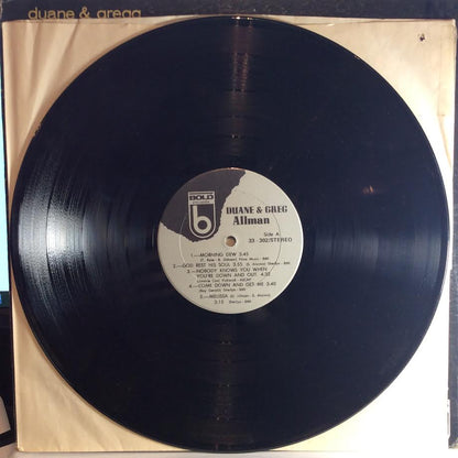 Duane & Greg Allman - Duane & Gregg Allman (VINYL) | Near Mint- (NM-) Very Good (VG)-