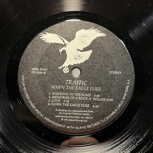 Traffic - When The Eagle Flies (VINYL) | Near Mint (NM) Excellent (EX)-