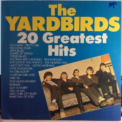 The Yardbirds - 20 Greatest Hits (VINYL) *GERMANY* | Near Mint- (NM-) Excellent+ (EX+)-