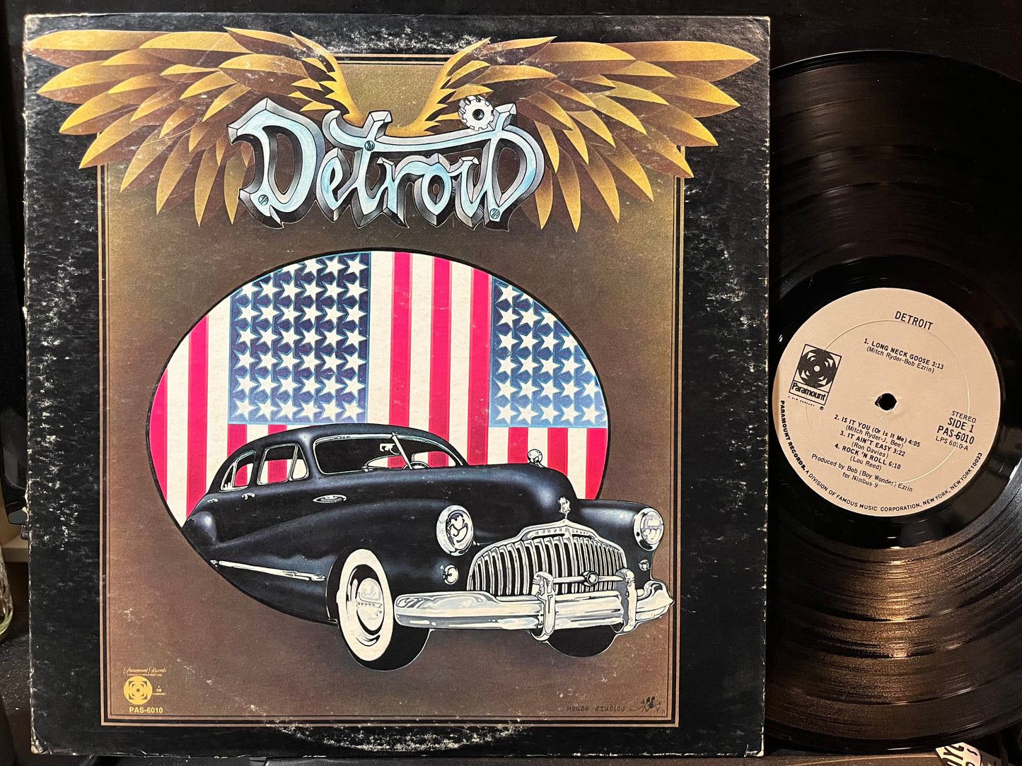 Detroit (2) - Detroit (VINYL) | Near Mint- (NM-) Very Good Plus (VG+)--