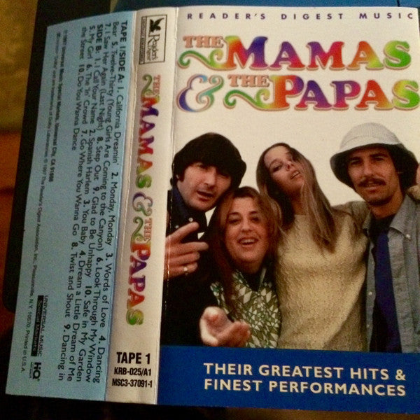 The Mamas & The Papas - Their Greatest Hits And Finest Performances (3x CASSETTE) | Near Mint- (NM-) Excellent+ (EX+)-