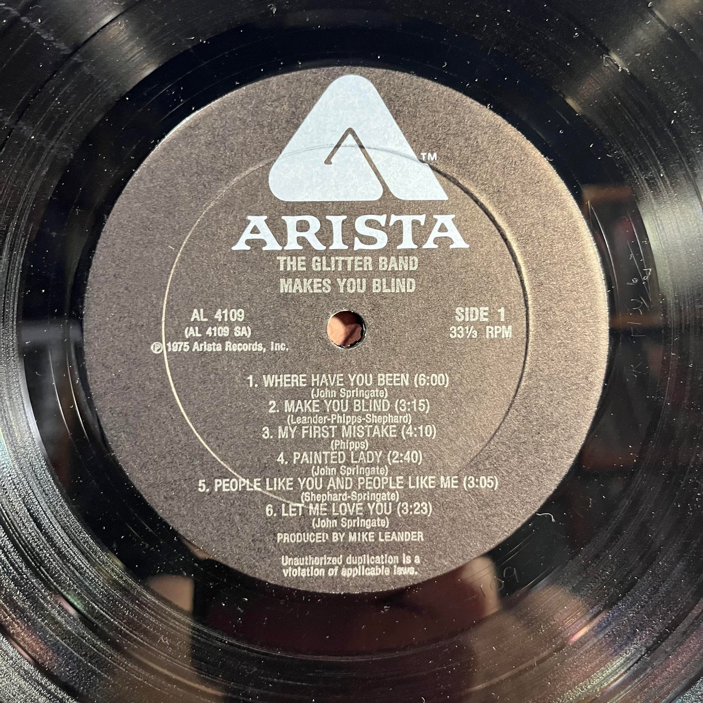 The Glitter Band - Makes You Blind *REPRESS* | Near Mint (NM) Excellent (EX)-