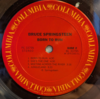 Bruce Springsteen - Born To Run (VINYL) | Near Mint (NM) Excellent (EX)-
