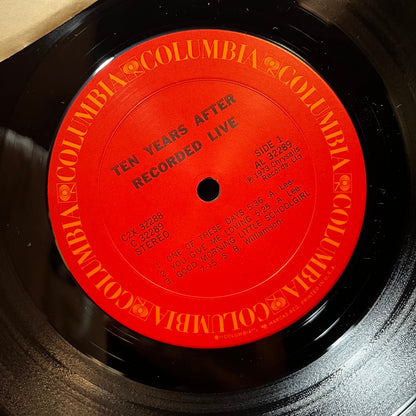 Ten Years After - Recorded Live (VINYL 2xLP COLUMBIA C 32290 1973) | USED Near Mint- (NM-) Very Good Plus (VG+)--