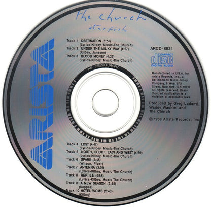The Church - Starfish (CD) | Near Mint- (NM-) Near Mint- (NM-)-