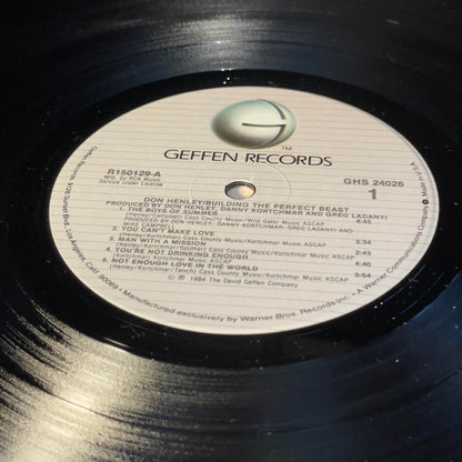 Don Henley - Building The Perfect Beast (VINYL) | Near Mint- (NM-) Excellent (EX)-
