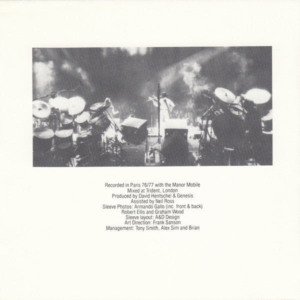 Genesis - Seconds Out (2xCD) | Near Mint- (NM-) Near Mint- (NM-)-