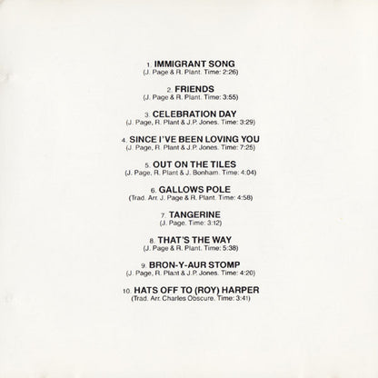 Led Zeppelin - Led Zeppelin III (CD) | Near Mint (NM) Near Mint (NM)--