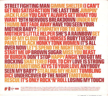 The Rolling Stones - Forty Licks (2xCD Rolling Stones Records – 724381337820) | USED Near Mint (NM or M-) Near Mint (NM)--