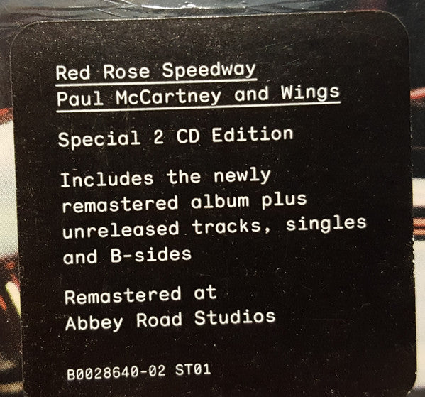 Wings (2) - Red Rose Speedway (2xCD) | Near Mint (NM) Near Mint (NM)-