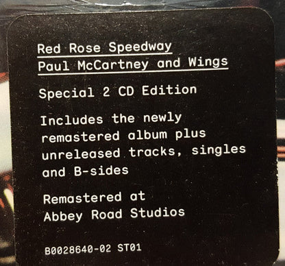 Wings (2) - Red Rose Speedway (2xCD) | Near Mint (NM) Near Mint (NM)-