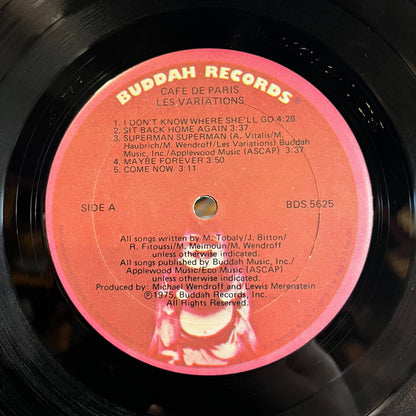 Variations (2) - Café De Paris (VINYL) | Near Mint (NM) Near Mint (NM)-