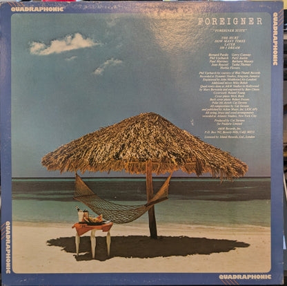 Cat Stevens - Foreigner (QUADRAPHONIC VINYL) | Near Mint (NM) Excellent (EX)-