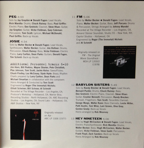 Steely Dan - Showbiz Kids (The Steely Dan Story 1972-1980) (2xCD) | Near Mint (NM) Near Mint (NM)-