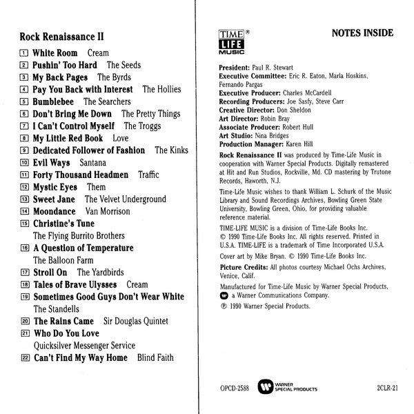 Various - Classic Rock - Rock Renaissance II *CD* | Near Mint (NM) Near Mint (NM)-