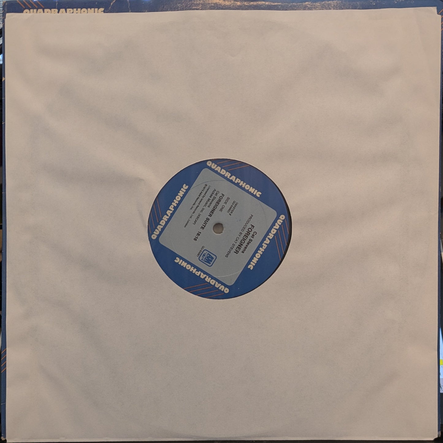 Cat Stevens - Foreigner (QUADRAPHONIC VINYL) | Near Mint (NM) Excellent (EX)-