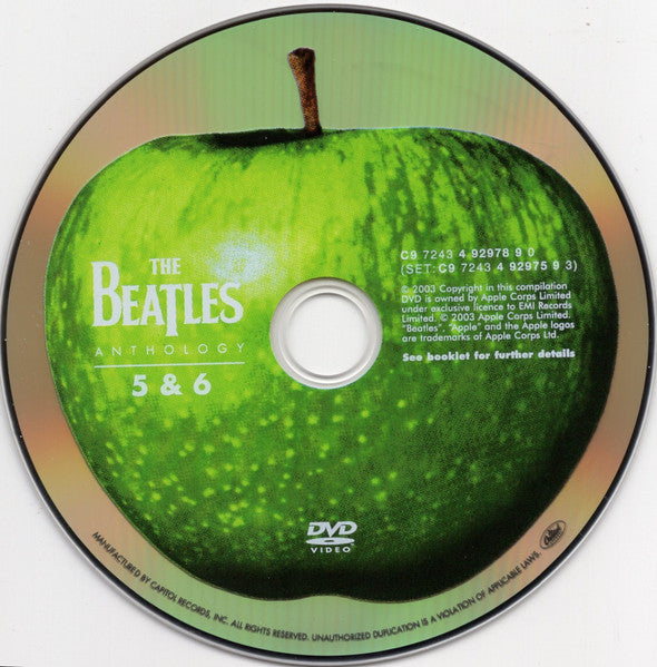 The Beatles - Anthology (DVD BOX - MISSING DISC 1) |-