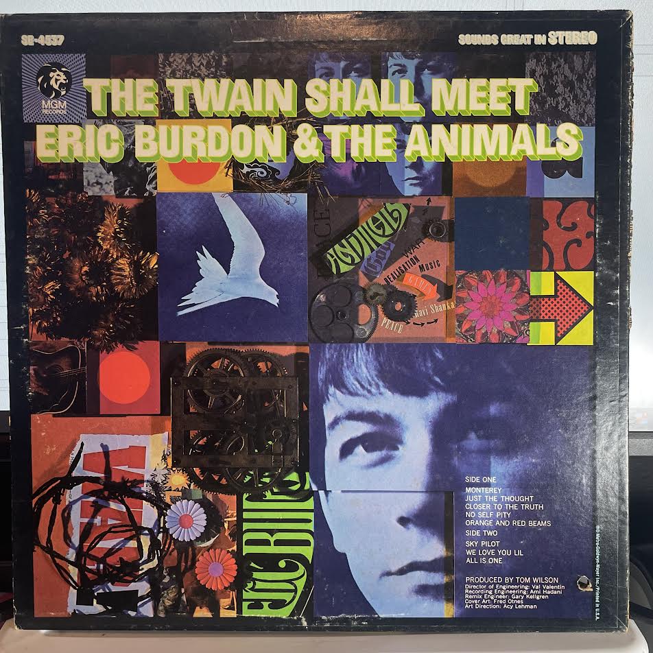 Eric Burdon & The Animals - The Twain Shall Meet (VINYL) | Near Mint (NM) Excellent (EX)--
