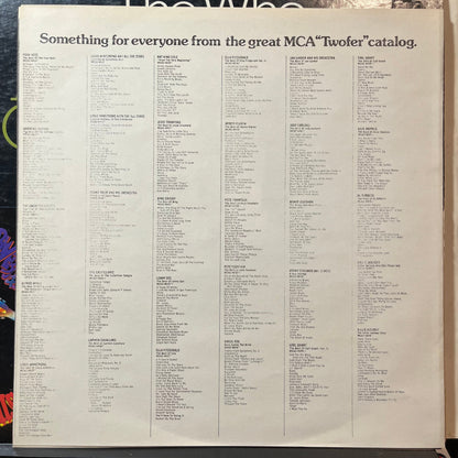 The Who - A Quick One (Happy Jack) / The Who Sell Out (VINYL 2xLP MCA MCA2-4067) | USED Near Mint (NM or M-) Very Good Plus (VG+)--