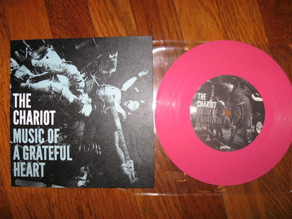 The Chariot - Music Of A Grateful Heart (PINK VINYL 7") | Near Mint (NM) Near Mint (NM)-