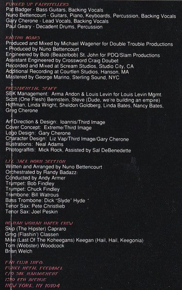 Extreme (2) - Extreme II: Pornograffitti *CASSETTE* | Near Mint (NM) Near Mint (NM)--