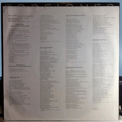 Foreigner - Agent Provocateur (VINYL) | Near Mint (NM) Near Mint (NM)-