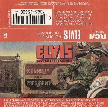 Elvis Presley - Return Of The Rocker (CASSETTE) | Near Mint (NM) Near Mint (NM)--