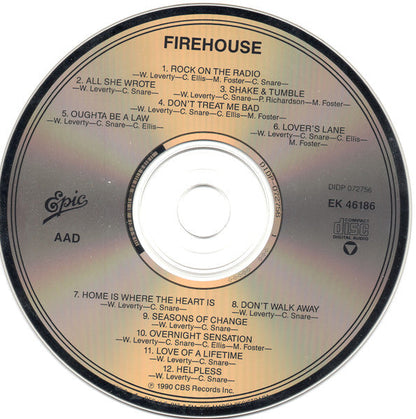 FireHouse (2) - FireHouse (CD) | Near Mint (NM)--