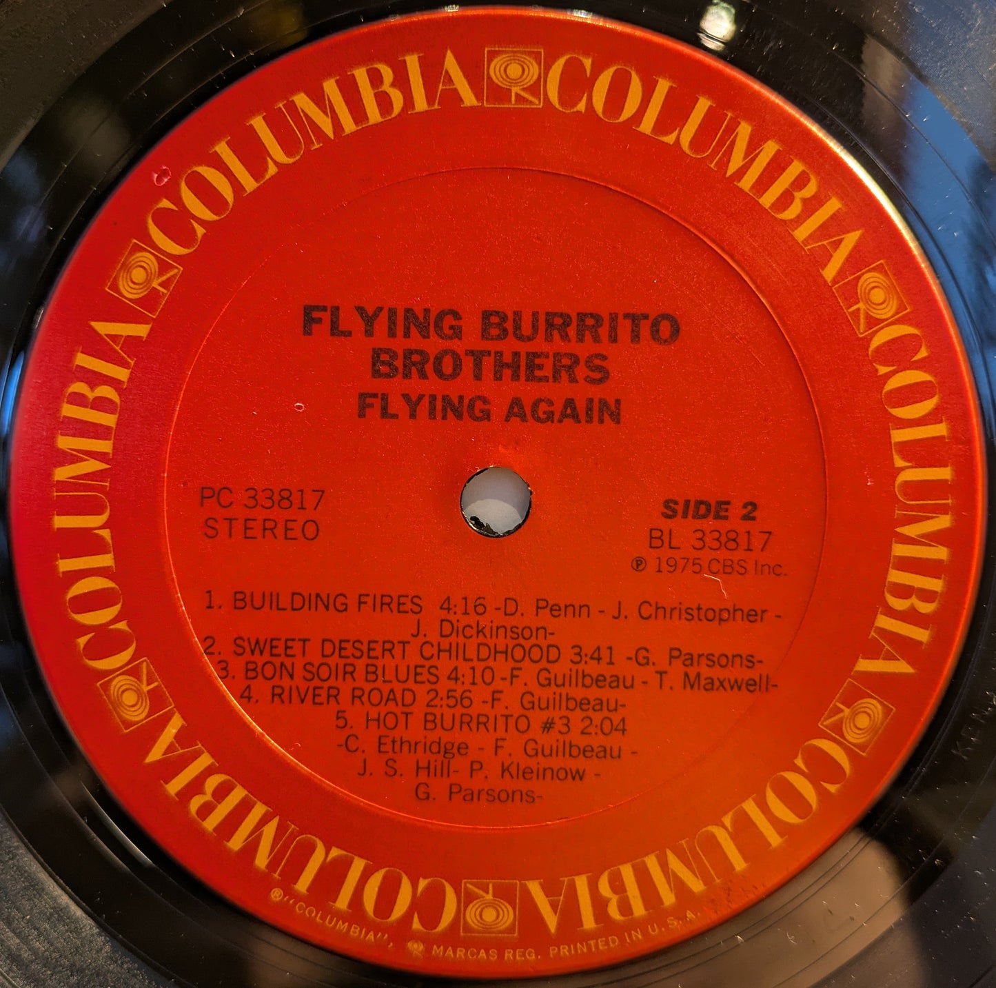 The Flying Burrito Bros - Flying Again (VINYL) | Near Mint (NM) Very Good Plus (VG+)-