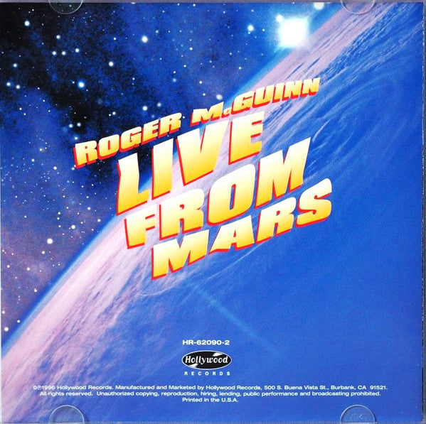 Live From Mars (CD) | Near Mint (NM or M-)--