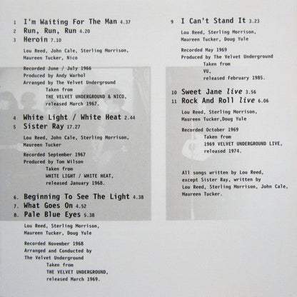 The Velvet Underground - The Best Of The Velvet Underground (CD) | Near Mint (NM) Near Mint (NM)--