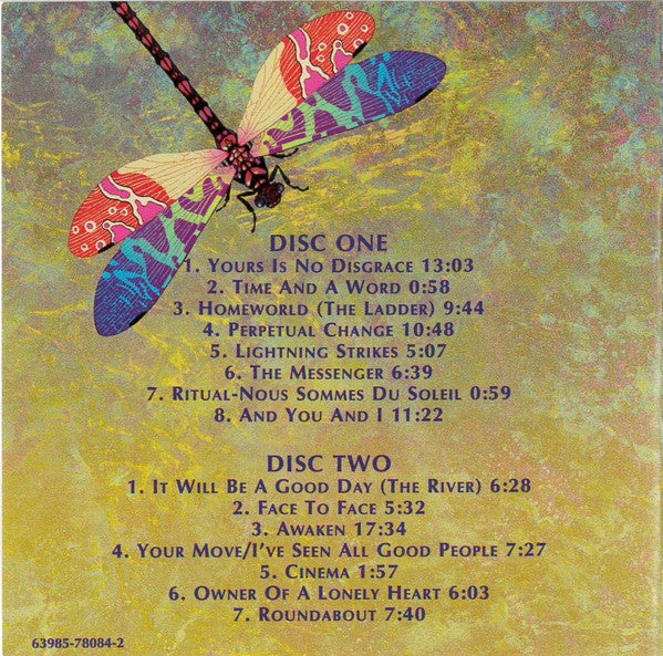 Yes - House Of Yes. Live From House Of Blues (2XCD) | Near Mint (NM) Near Mint (NM)-