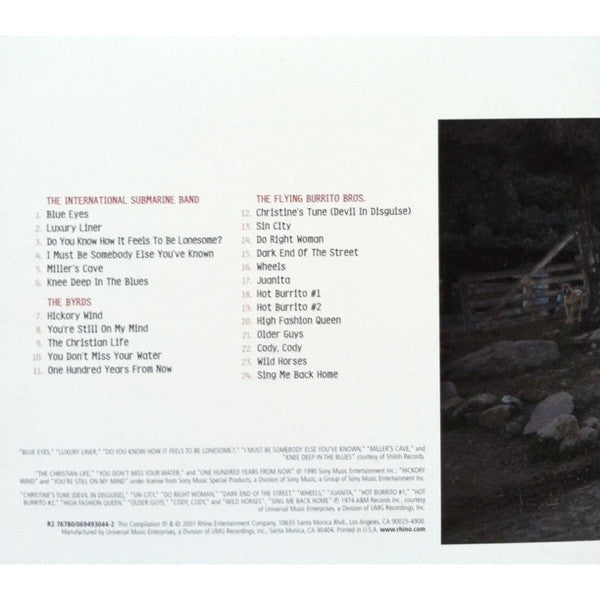 Gram Parsons - Sacred Hearts & Fallen Angels: The Gram Parsons Anthology (2x CD BOX) | Near Mint (NM) Near Mint (NM)-
