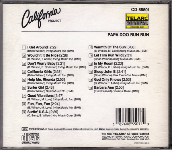 Papa Doo Run Run - California Project (CD) | Near Mint (NM) Near Mint (NM)-