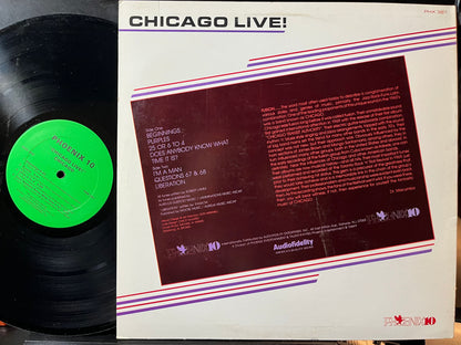 Chicago (2) - Chicago Live (VINYL) | Near Mint (NM) Excellent+ (EX+)-