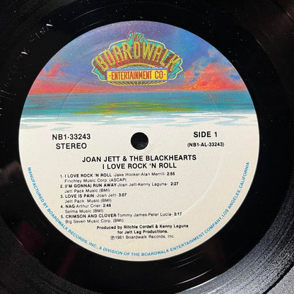 Joan Jett & The Blackhearts - I Love Rock 'N Roll (VINYL) | Near Mint (NM) Near Mint (NM)-