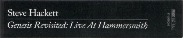 Steve Hackett - Genesis Revisited: Live At Hammersmith (3xCD / 2xDVD) | Near Mint (NM) Near Mint (NM)--