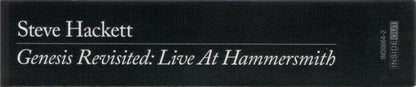 Steve Hackett - Genesis Revisited: Live At Hammersmith (3xCD / 2xDVD) | Near Mint (NM) Near Mint (NM)--