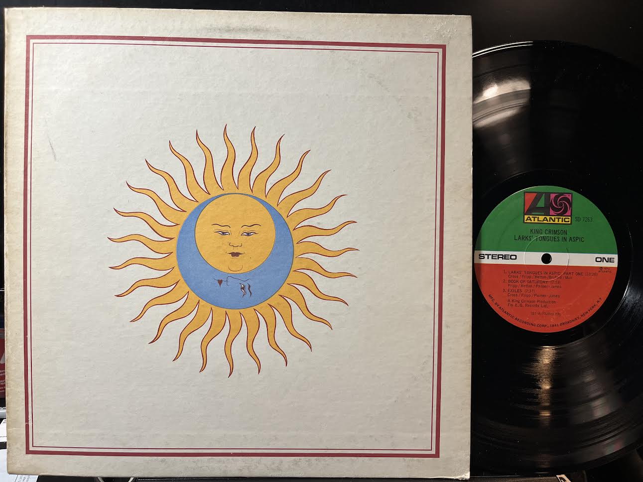King Crimson - Larks' Tongues In Aspic (VINYL) | Near Mint (NM) Very Good Plus (VG+)--