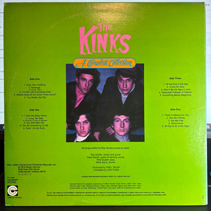 The Kinks - A Compleat Collection (2x VINYL Compleat Records ‎– CPL-2-2001) |--