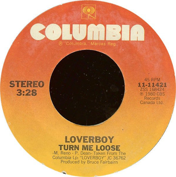 Loverboy - Turn Me Loose (7") | Near Mint (NM) Near Mint (NM)--